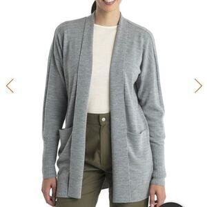 J.Crew Open Shawl Cardigan, Grey